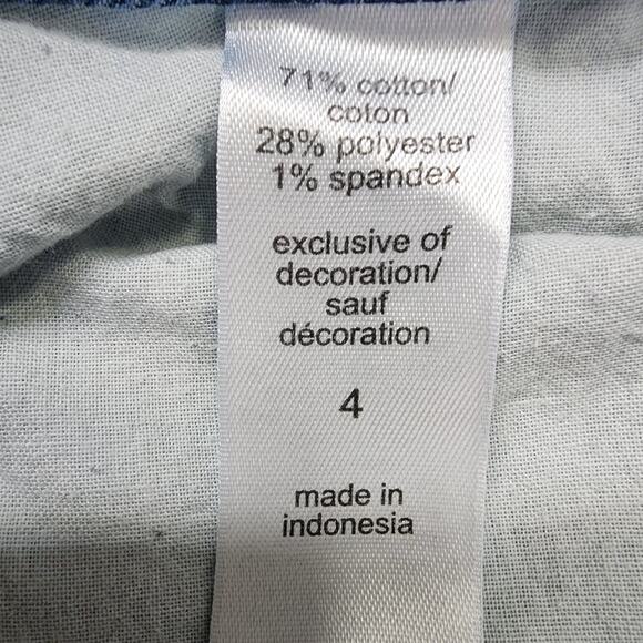 Maurices Jeans Womens 4 Blue Dark Wash Mid Rise Skinny Ankle Stretch Denim - Picture 6 of 13